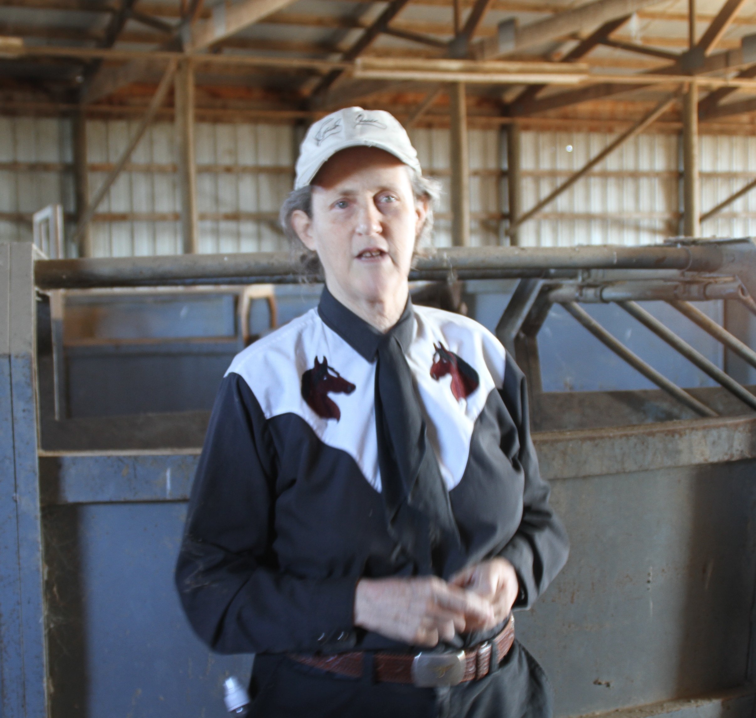 Dr. Temple Grandin at Samson Beef Bash.